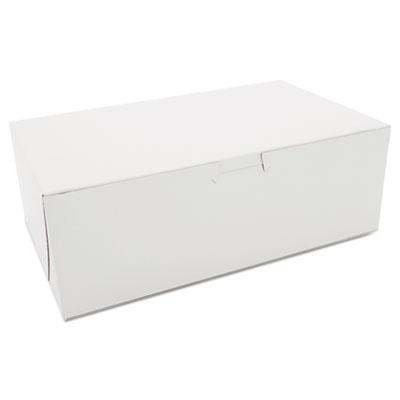 View larger image of White One-Piece Non-Window Bakery Boxes, 10 x 6 x 3.5, White, Paper, 250/Bundle