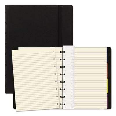 View larger image of Notebook, 1-Subject, Medium/College Rule, Black Cover, (112) 8.25 x 5.81 Sheets