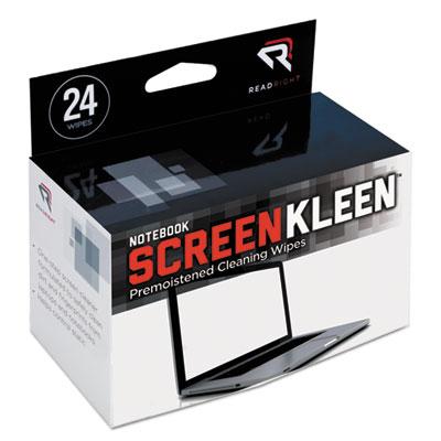View larger image of Notebook ScreenKleen Pads, Cloth, 7 x 5, White, 24/Box