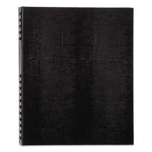 NotePro Notebook, 1-Subject, Medium/College Rule, Black Cover, (100) 11 x 8.5 Sheets