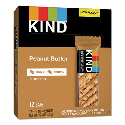 View larger image of Nuts and Spices Bar, Peanut Butter, 1.4 oz, 12/Pack