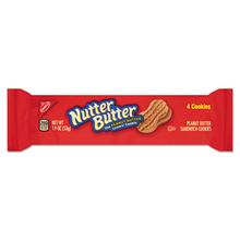 Nutter Butter Cookies, 1.9 oz Pack, 48 Packs/Carton