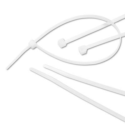 View larger image of Nylon Cable Ties, 11 x 0.19, 50 lb, Natural, 500/Pack