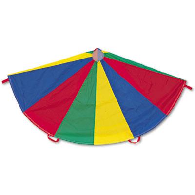 View larger image of Nylon Multicolor Parachute, 12-ft. diameter, 12 Handles