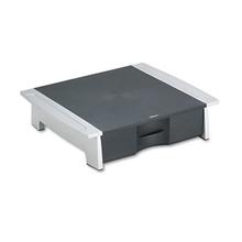 Office Suites Printer/Machine Stand, 21 1/4 x 18 1/16 x 5 1/4, Black/Silver