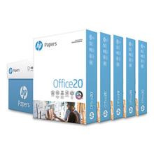 Office20 Paper, 92 Bright, 20lb, 8.5 x 11, White, 500 Sheets/Ream, 5 Reams/Carton