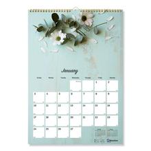 Romantic Wall Calendar, Romantic Floral Photography, 12 x 17, Multicolor/White Sheets, 12-Month (Jan to Dec): 2024