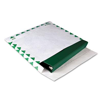 View larger image of Heavy 18 lb Tyvek Open End Expansion Mailers, First Class, #13 1/2, Square Flap, Redi-Strip Closure, 10 x 13, White, 100/CT