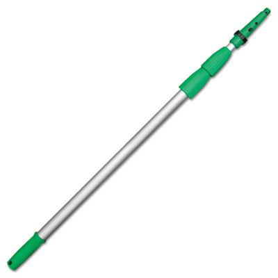 View larger image of Opti-Loc Aluminum Extension Pole, 14ft, Three Sections, Green/Silver