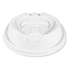 Optima Reclosable Lids for Hot Paper Cups, Fits 10 oz to 24 oz Cups, White, 1,000/Carton