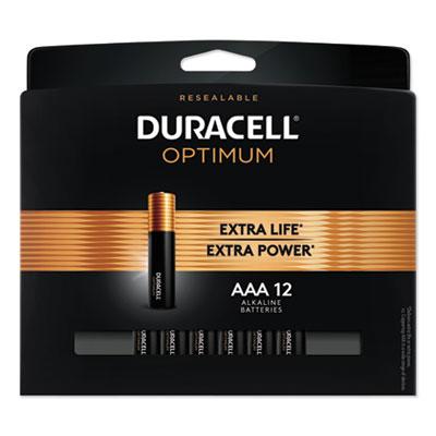 View larger image of Optimum Alkaline AAA Batteries, 12/Pack