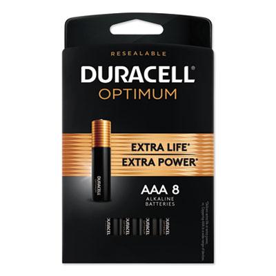 View larger image of Optimum Alkaline AAA Batteries, 8/Pack