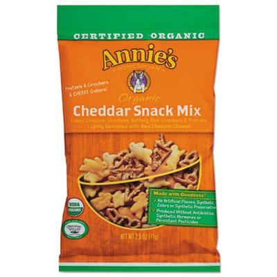 View larger image of Organic Cheddar Snack Mix, 2.5 oz Bag, 12/Carton
