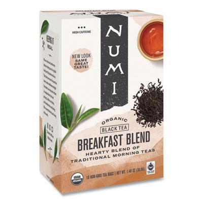 View larger image of Organic Teas and Teasans, 1.4 oz, Breakfast Blend, 18/Box