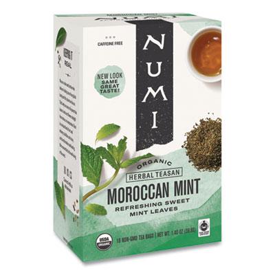 View larger image of Organic Teas and Teasans, 1.4 oz, Moroccan Mint, 18/Box