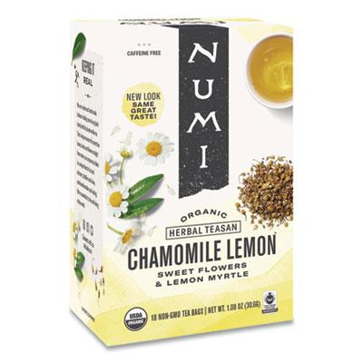 View larger image of Organic Teas and Teasans, 1.8 oz, Chamomile Lemon, 18/Box