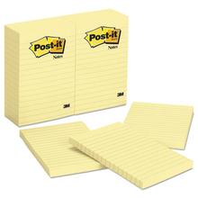 Original Pads in Canary Yellow, Lined, 4 x 6, 100-Sheet, 12/Pack