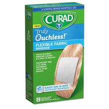 Ouchless Flex Fabric Bandages, 1.65 x 4, 8/Box