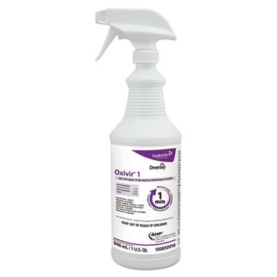 View larger image of Oxivir 1 Rtu Disinfectant Cleaner, 32 Oz Spray Bottle, 12/carton