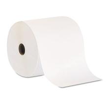 Pacific Blue Basic Nonperforated Paper Towel Rolls, 1-Ply, 7.88" x 800 ft, White, 6 Rolls/Carton