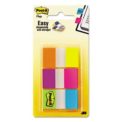 View larger image of Page Flags in Portable Dispenser, Assorted Brights, 60 Flags/Pack