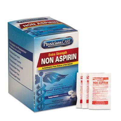 View larger image of Pain Relievers/Medicines, XStrength Non-Aspirin Acetaminophen, 2/Packet, 125 Packets/Box