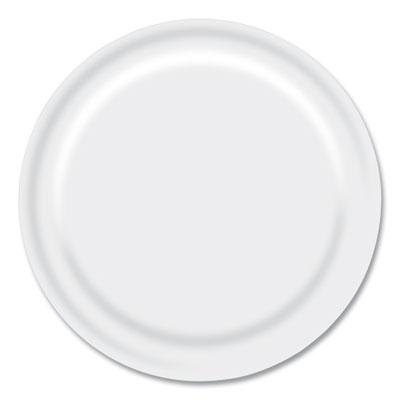 View larger image of Paper Dinnerware, Plate, 9" Diameter, White, 1,000/Carton