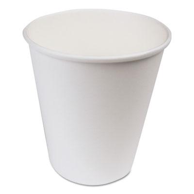 View larger image of Paper Hot Cups, 10 oz, White, 50 Cups/Sleeve, 20 Sleeves/Carton
