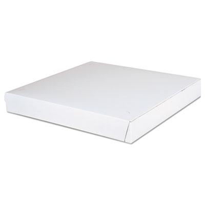 View larger image of Lock-Corner Pizza Boxes, 14 x 14 x 1.88, White, Paper, 100/Carton