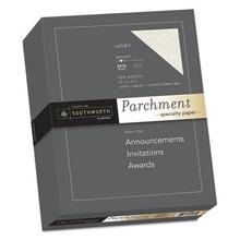 Parchment Specialty Paper, 24 lb, 8.5 x 11, Ivory, 500/Ream