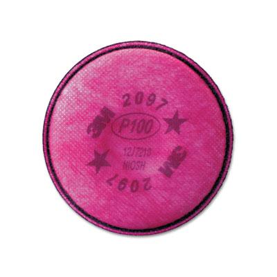 View larger image of Particulate Filter 2097/07184/P100, Nuisance Level Organic Vapor Relief, 2/Pack