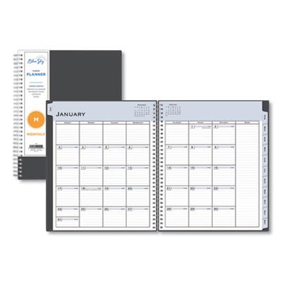 View larger image of Passages Monthly Planner, 10 x 8, Charcoal Cover, 12-Month (Jan to Dec): 2024