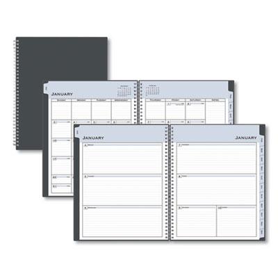 View larger image of Passages Weekly/Monthly Planner, 11 x 8.5, Charcoal Cover, 12-Month (Jan to Dec): 2024