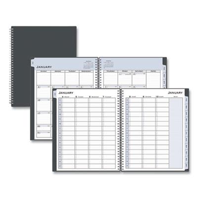 View larger image of Passages Appointment Planner, 11 x 8.5, Charcoal Cover, 12-Month (Jan to Dec): 2024