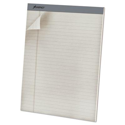 View larger image of Pastel Writing Pads, Wide/legal Rule, Dove Gray Headband, 50 Gray 8.5 X 11.75 Sheets, Dozen