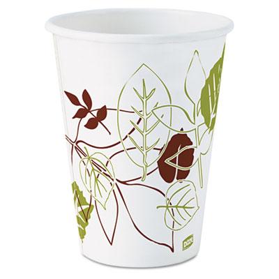 View larger image of Pathways Paper Hot Cups, 12oz, 1000/Carton