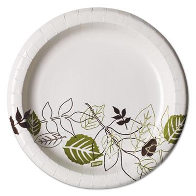 View larger image of Pathways Soak-Proof Shield Mediumweight Paper Plates, 8 1/2", Pathway, 125/Pack