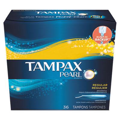 View larger image of Pearl Tampons, Regular, 36/box, 12 Box/carton