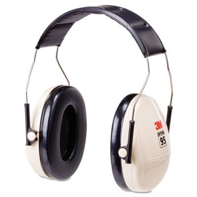 View larger image of PELTOR OPTIME 95 Low-Profile Folding Ear Muff H6f/V, 21 dB, Beige/Black