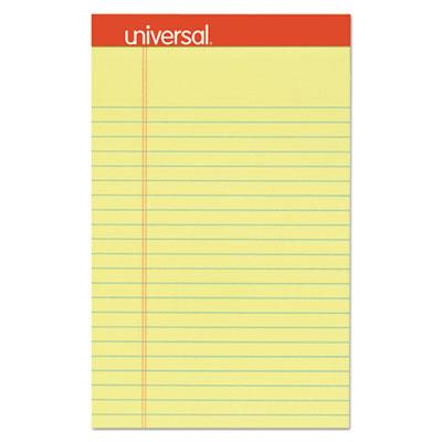 View larger image of Perforated Ruled Writing Pads, Narrow Rule, Red Headband, 50 Canary-Yellow 5 X 8 Sheets, Dozen