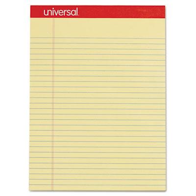 View larger image of Perforated Ruled Writing Pads, Wide/legal Rule, Red Headband, 50 Canary-Yellow 8.5 X 11.75 Sheets, Dozen