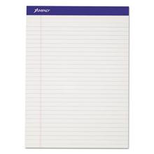 Perforated Writing Pads, Wide/legal Rule, 50 White 8.5 X 11.75 Sheets, Dozen