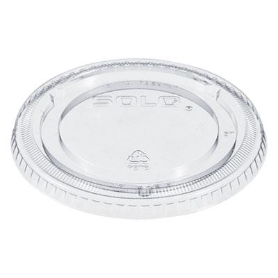 View larger image of PETE Plastic Flat Cold Cup Lids, Fits 12 oz to 24 oz Cups, Clear, 1,000/Carton
