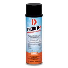 PHENO D+ Aerosol Disinfectant/Deodorizer, Citrus Scent, 16.5 oz Can, 12/Carton