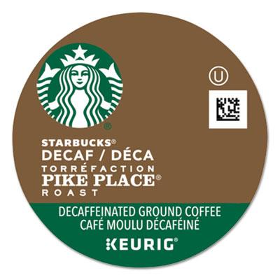 View larger image of Pike Place Decaf Coffee K-Cups, 96/carton