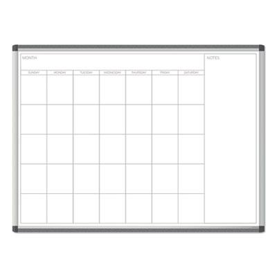 View larger image of PINIT Magnetic Dry Erase Undated One Month Calendar, 47 x 35, White