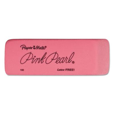View larger image of Pink Pearl Eraser, Rectangular, Medium, Elastomer, 3/Pack
