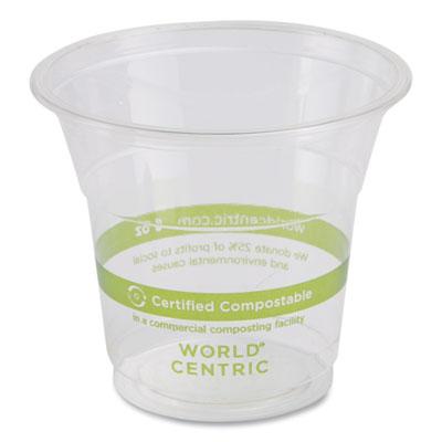 View larger image of PLA Clear Cold Cups, 5 oz, Clear, 2,000/Carton