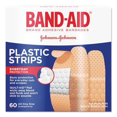 View larger image of Plastic Adhesive Bandages, 0.75 X 3, 60/box