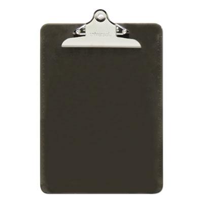 View larger image of Plastic Clipboard with High Capacity Clip, 1.25" Clip Capacity, Holds 8.5 x 11 Sheets, Translucent Black